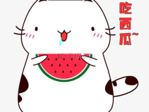 网红吃瓜表情图片可爱,可爱指数爆表！
