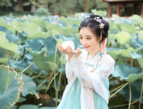 汉服网红吃瓜图片大全,时尚与娱乐的完美融合